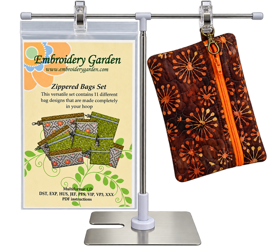 In the Hoop Zipper Bag  October 12th