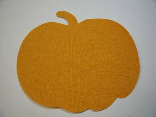Pumpkin Laser Cut Appliques (Size: 6"W, Color: Cheddar)