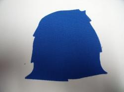 Haystack Laser Cut Appliques (Size: 5"W, Color: Blue )