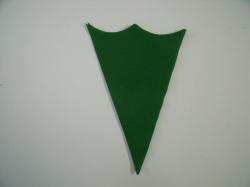Ice Cream Cone Laser Cut Appliques (Size: 4"H, Color: Green  )