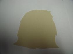 Haystack Laser Cut Appliques (Size: 5"W, Color: Tan/Beige )